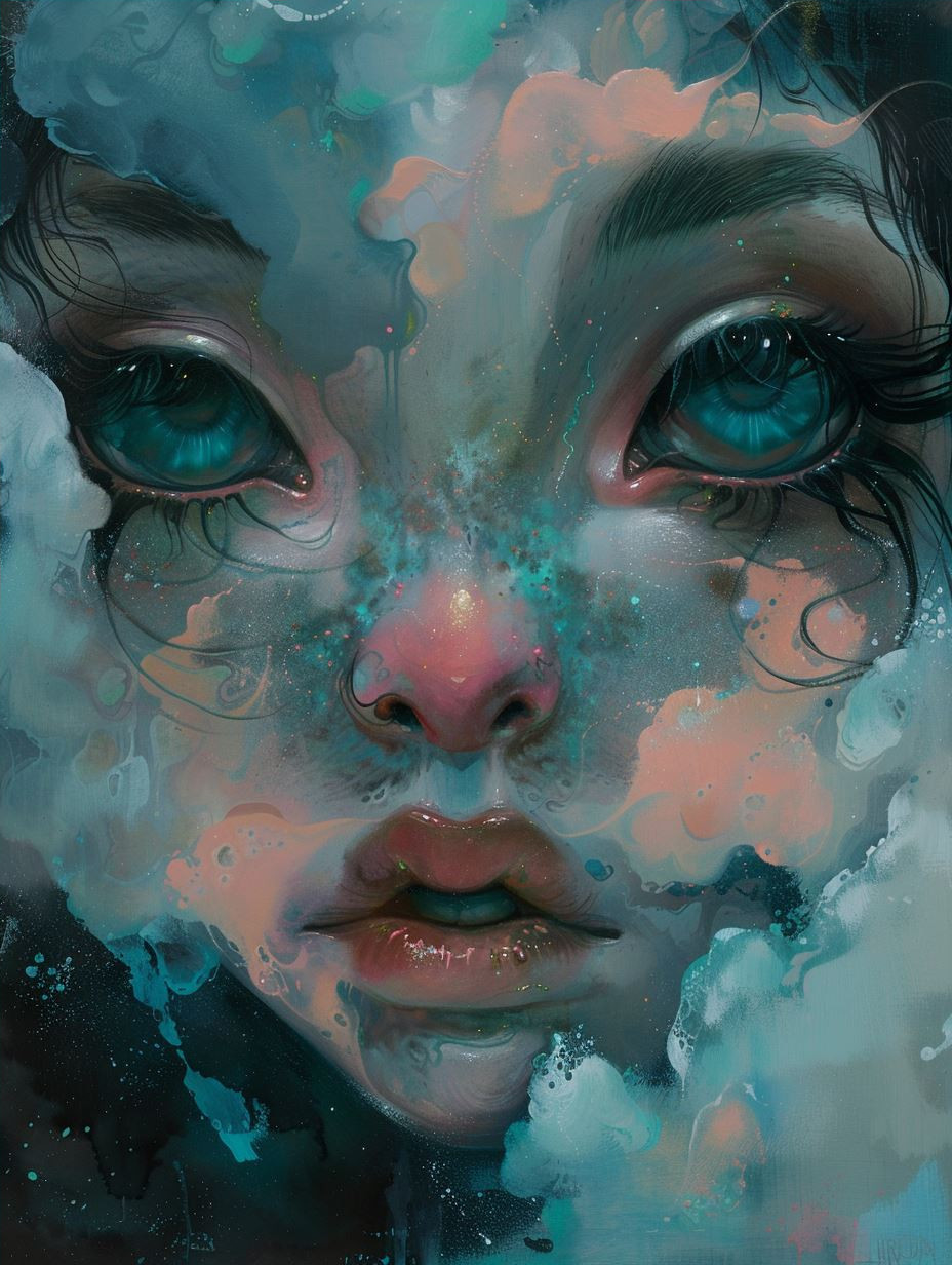 Surreal Ethereal Dream Portrait