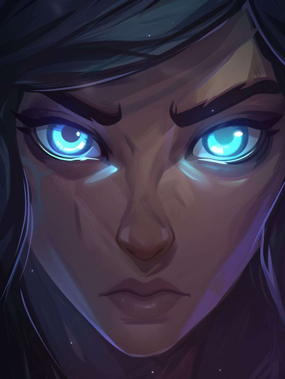 Mystic Twilight Forest Portrait
