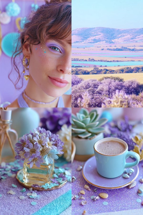 Pastel Dream Portrait