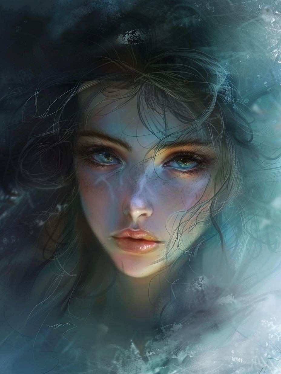 Ethereal Gaze in Deep Waters