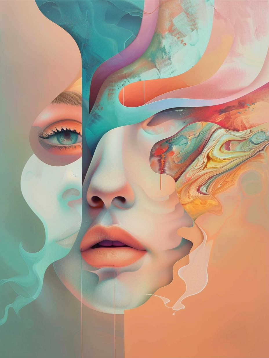 Fragmented Dreams of Liquid Color