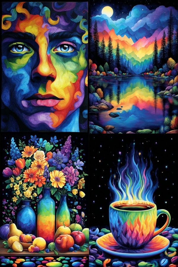 Prismatic Soul Portrait
