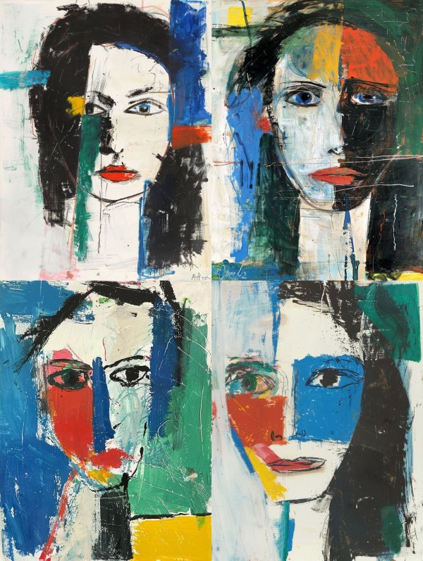 Abstract Fragments of Feminine Soul
