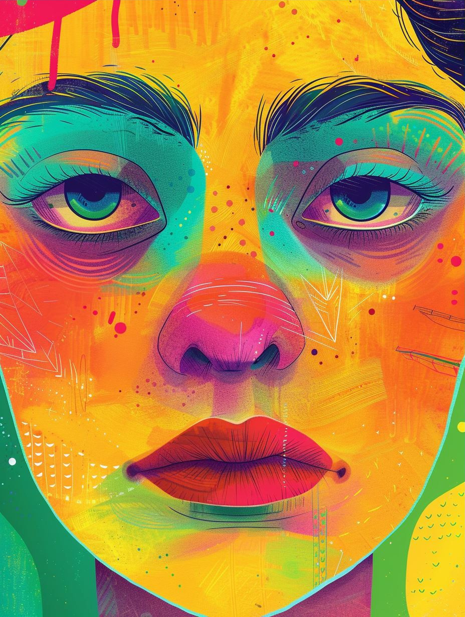 Vibrant Neon Soul
