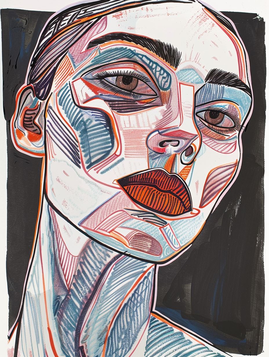 Fragmented Soul Portrait 2
