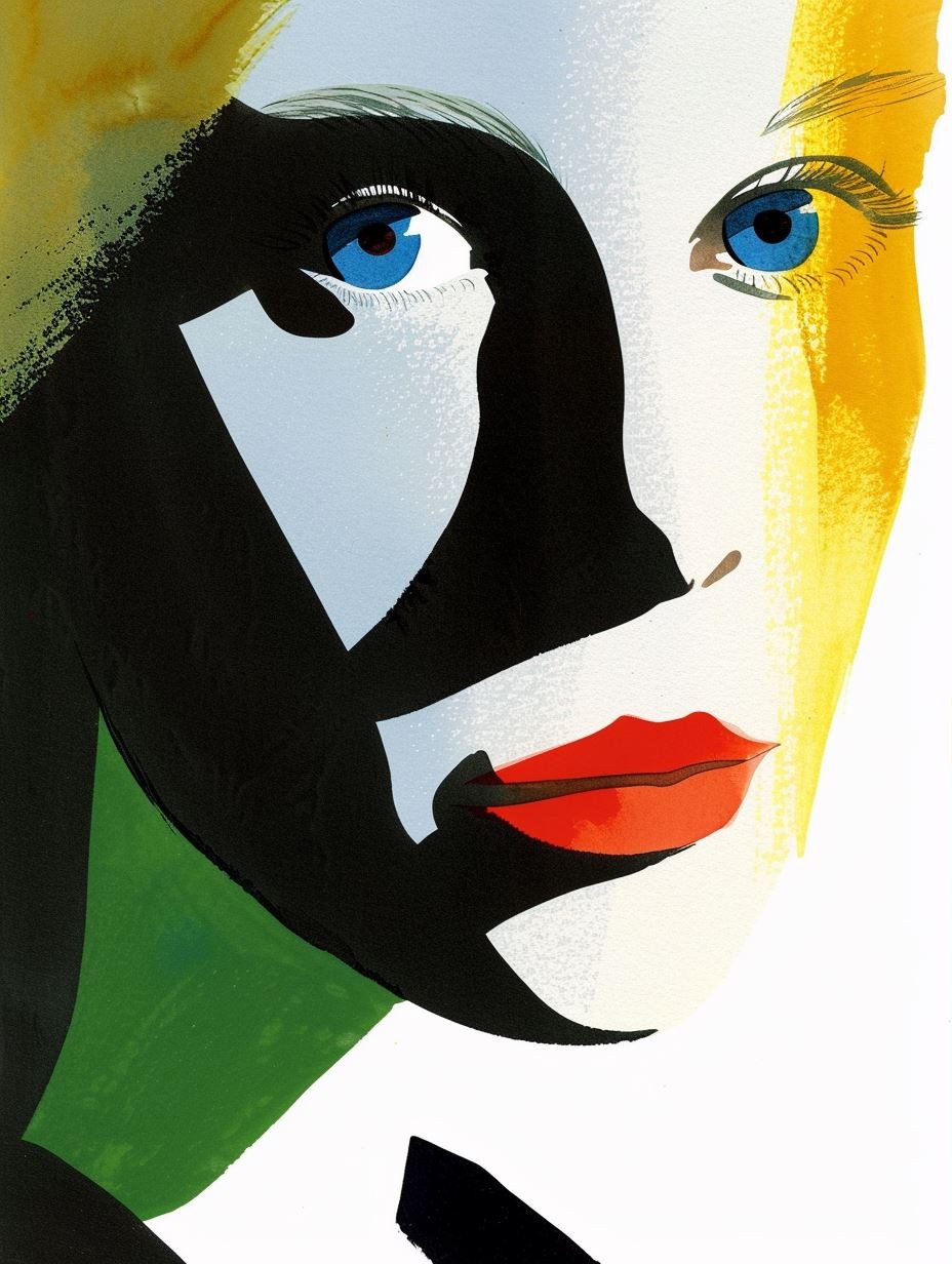 Abstract Prism Portrait 3