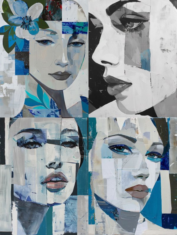 Azure Fragment Portrait