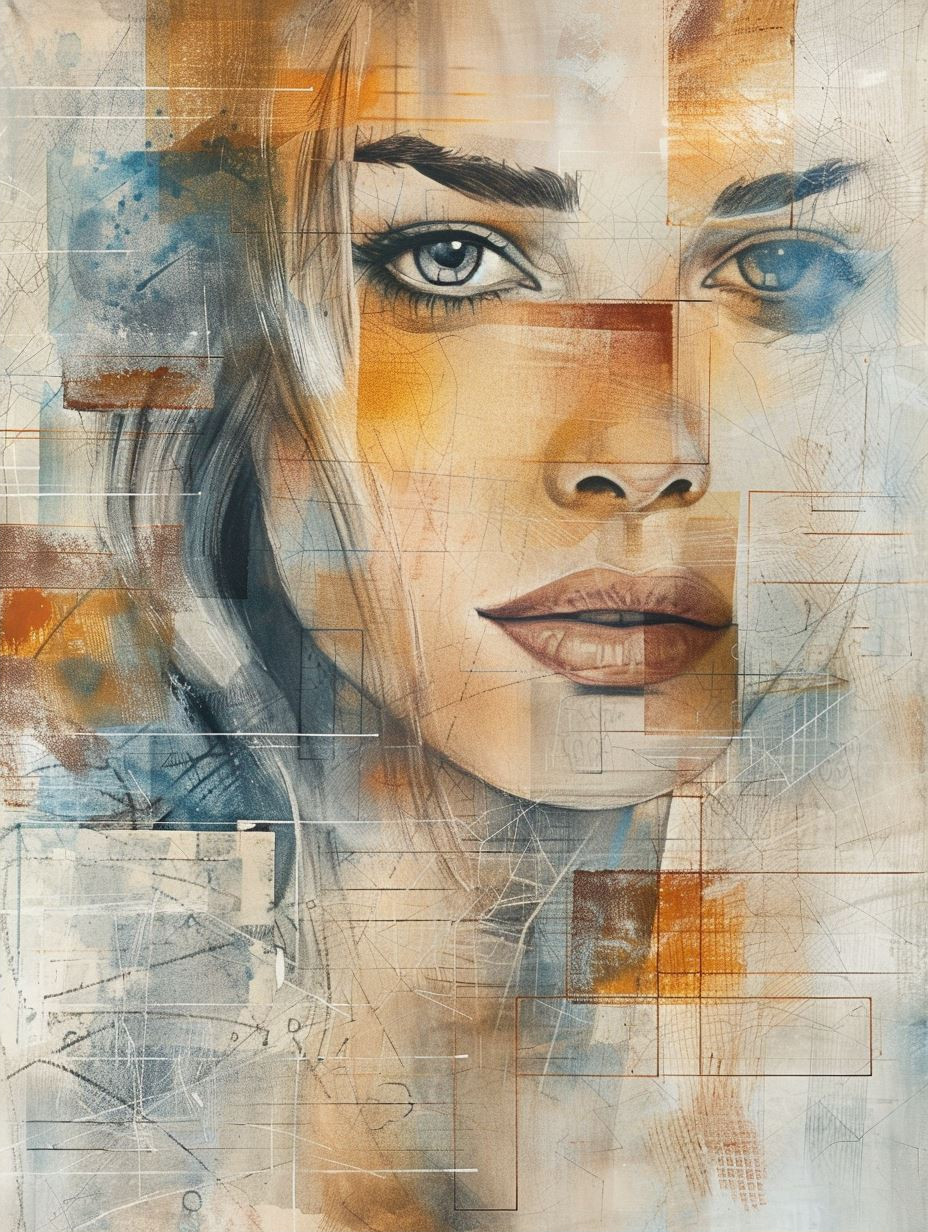 Fragmented Soul Portrait