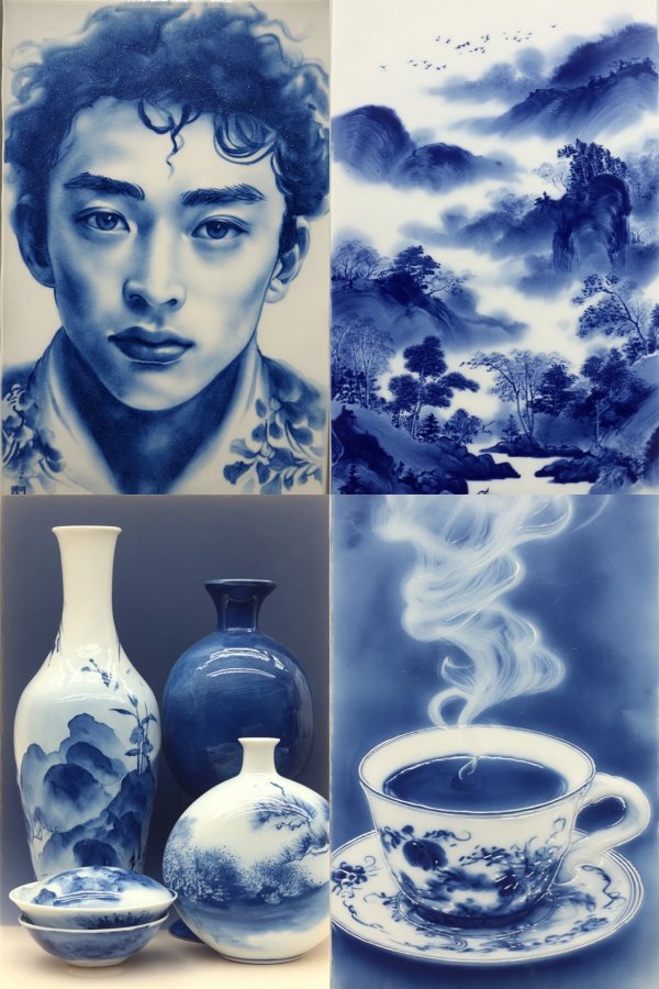 Azure Porcelain Soul
