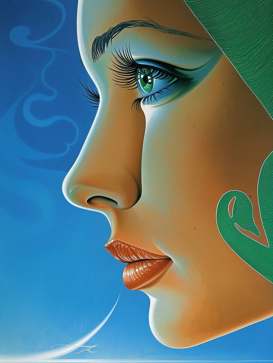 Emerald Gaze Futurism