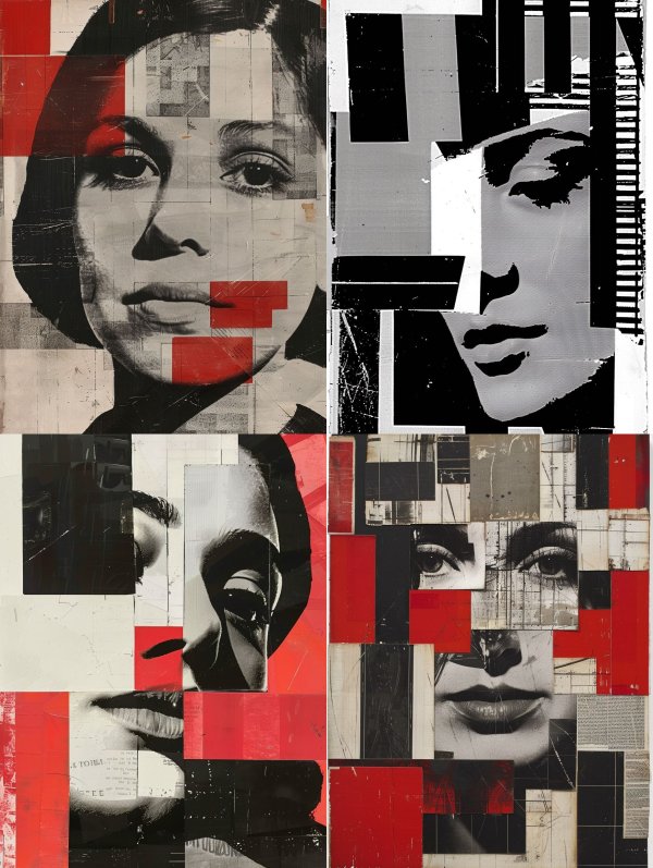 Fragmented Crimson Gaze
