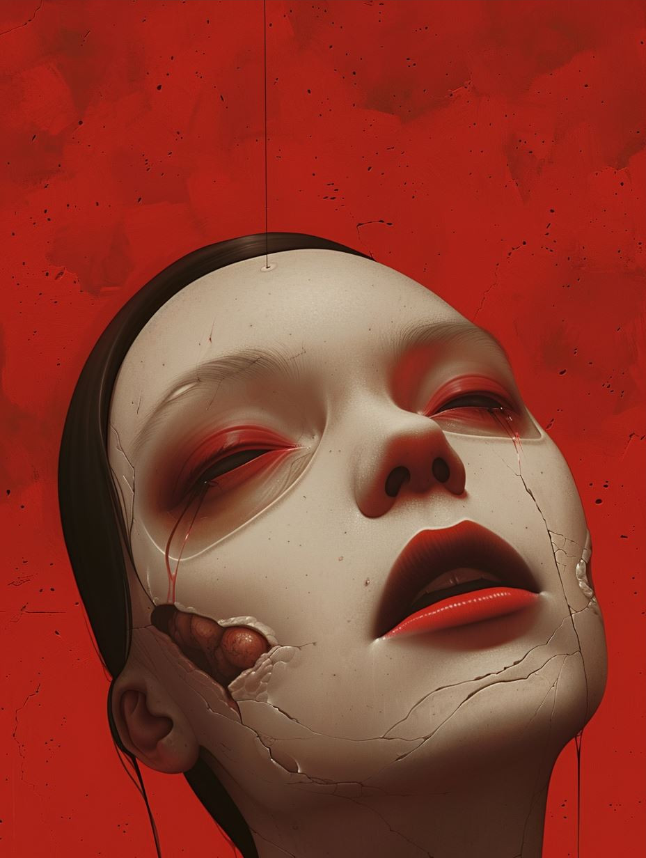 Crimson Echoes of Silence