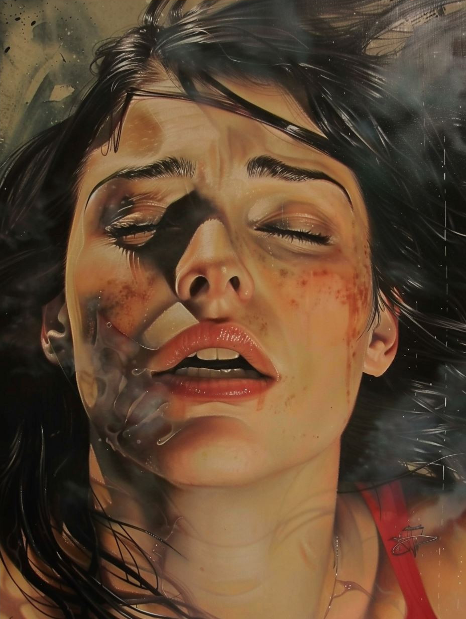 Hyper-Realistic Ethereal Portrait Study