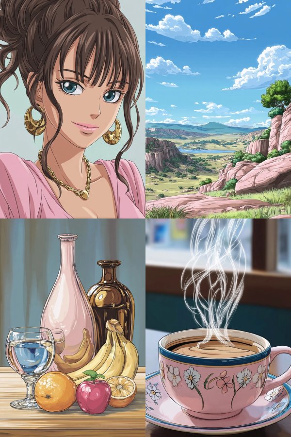 Elegant Anime Muse
