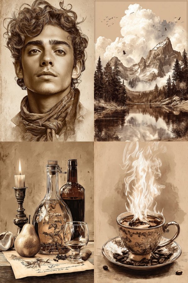 Sepia Soul Portrait