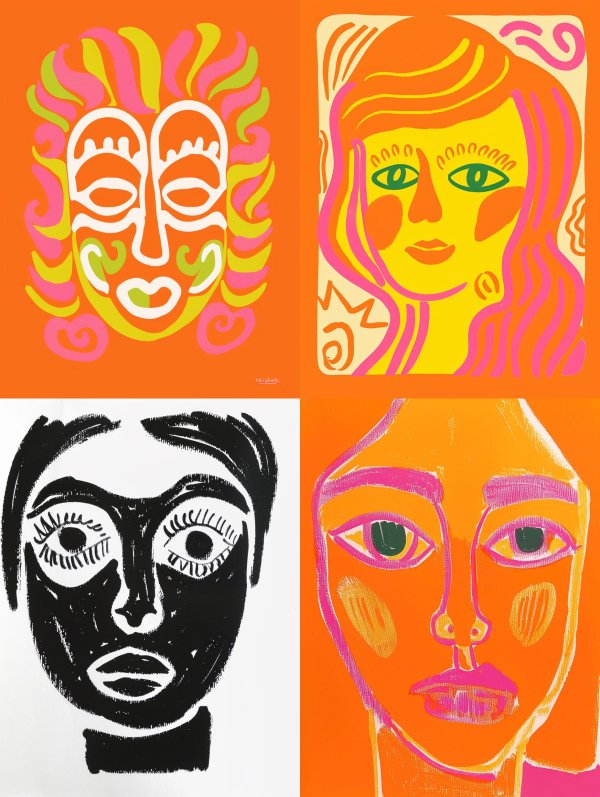 Psychedelic Tribal Mask