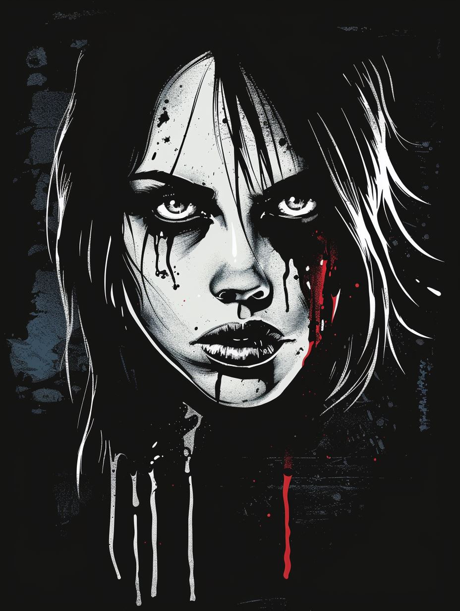 Dark Gothic Noir Portrait