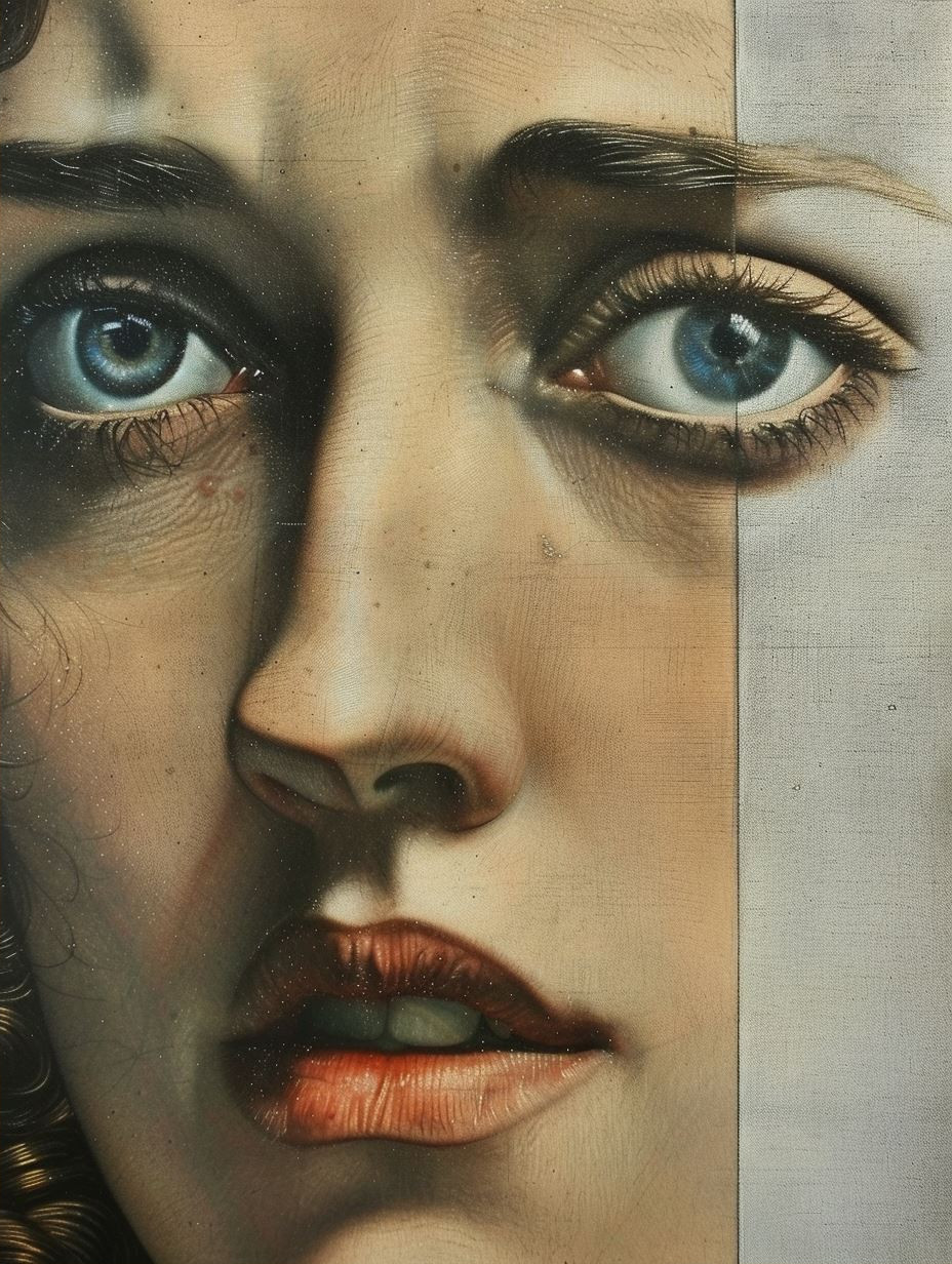 Ethereal Gaze of Ancient Grace