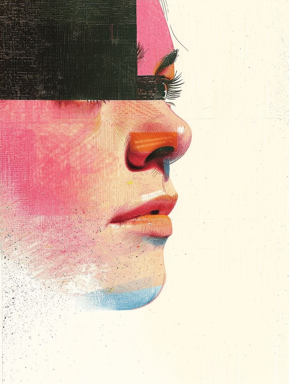 Neon Pop Collage