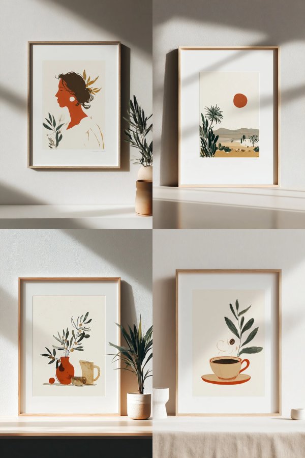 Terracotta Minimalist Muse