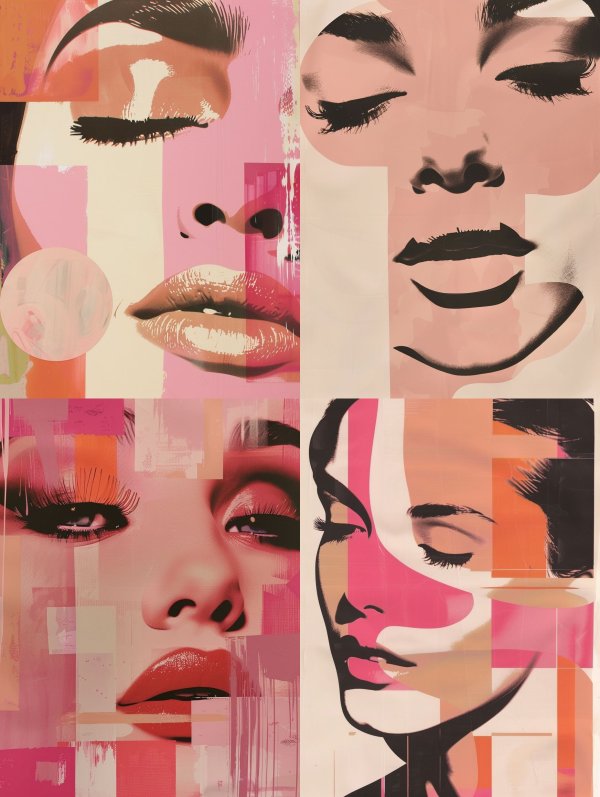 Neon Pop Art Portraiture