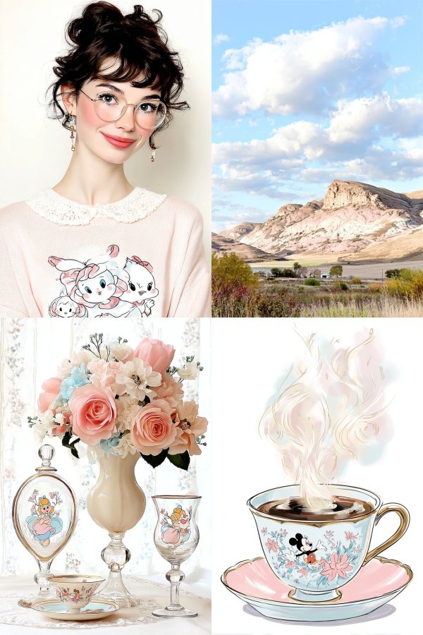 Pastel Dream Portrait