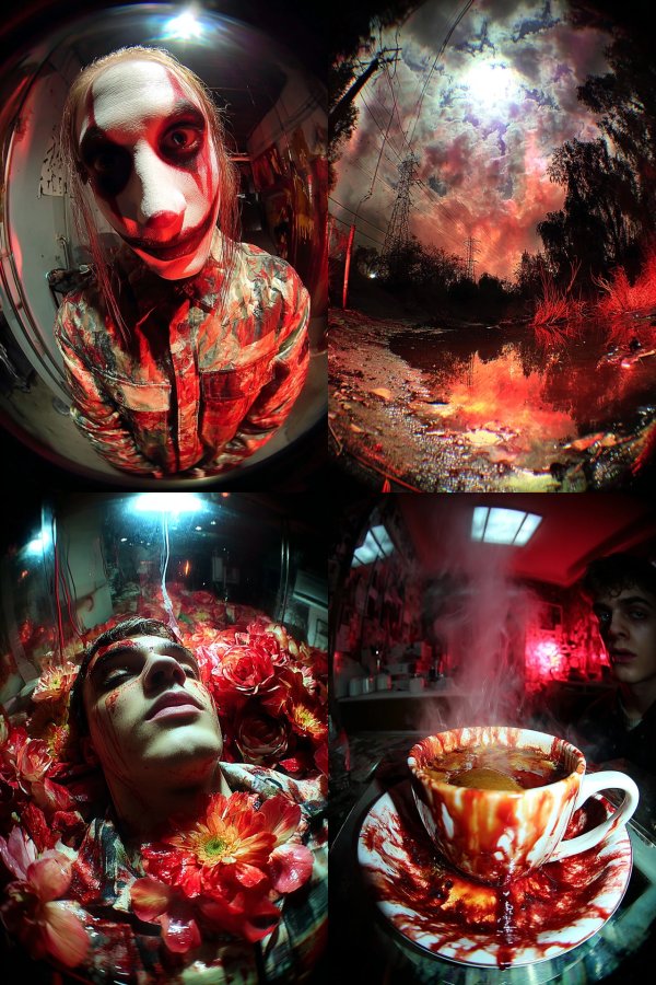 Crimson Nightmare Fisheye