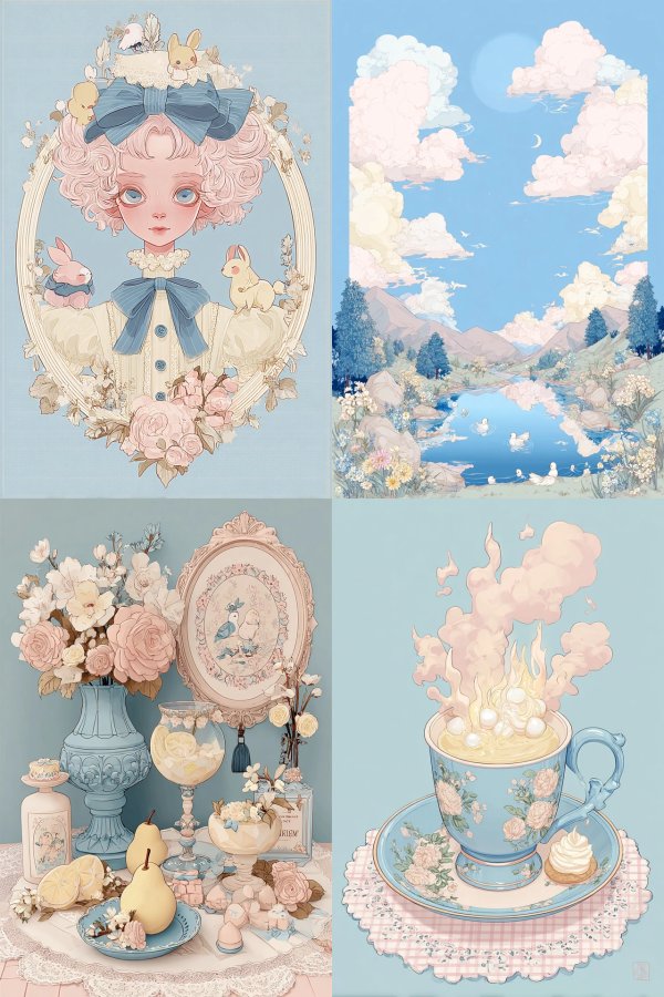 Pastel Bunny Dream