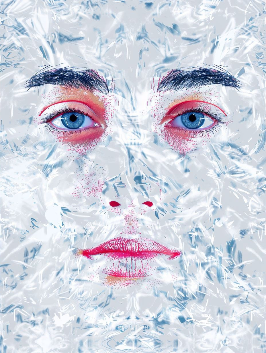Fragmented Prism of Feminine Gaze