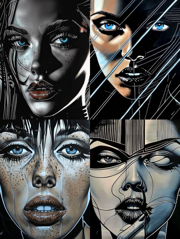 Neon Gaze Noir