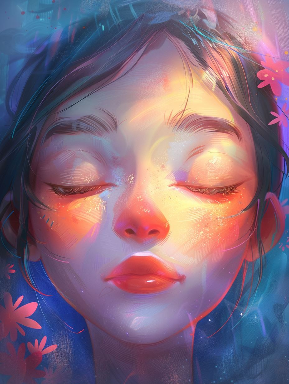 Ethereal Glow of Inner Peace