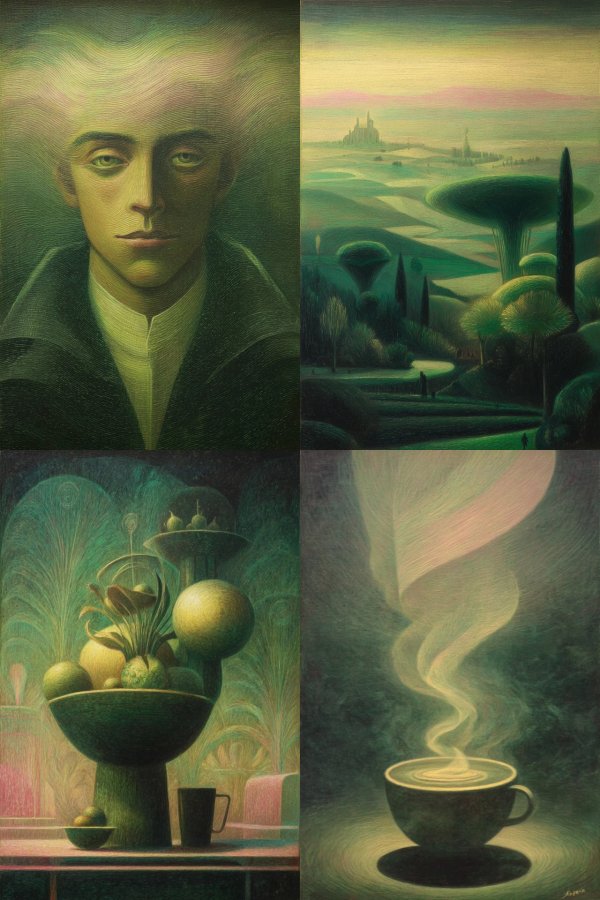 Emerald Ethereal Gaze
