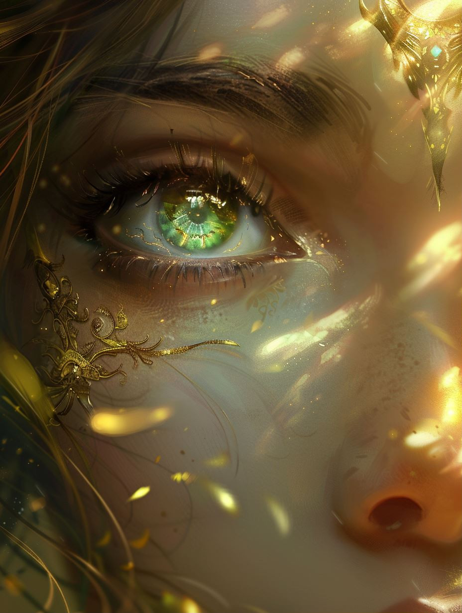 Golden Gaze Etherealism
