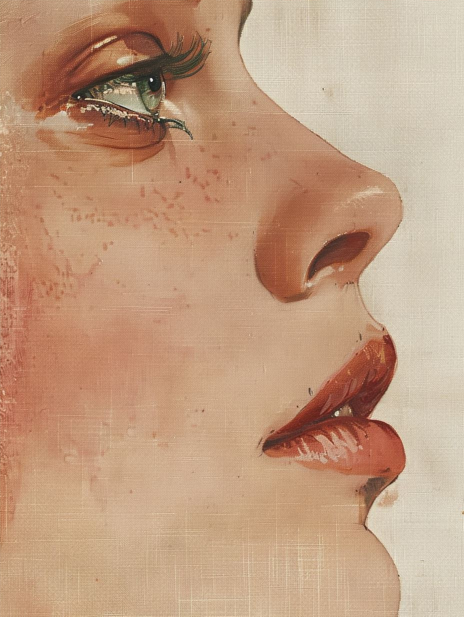 Ethereal Floral Portrait Study