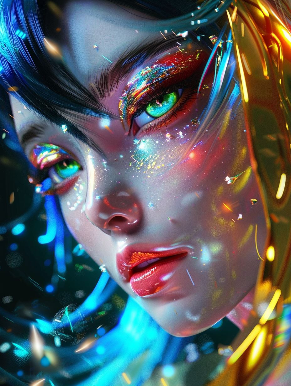 Prismatic Neon Dream