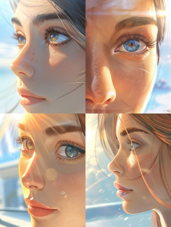 Ethereal Golden Hour Portrait