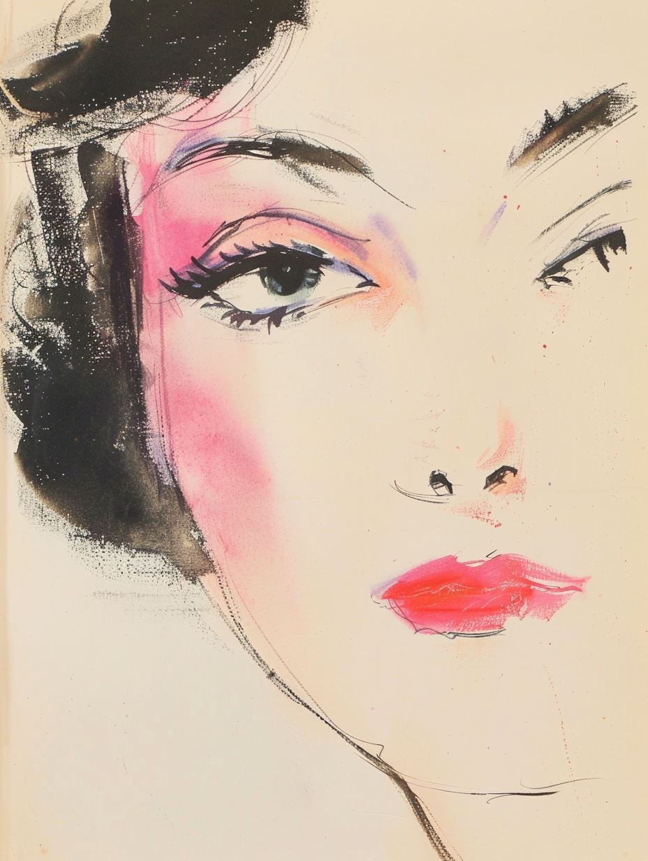 Avant Garde Fashion Sketch