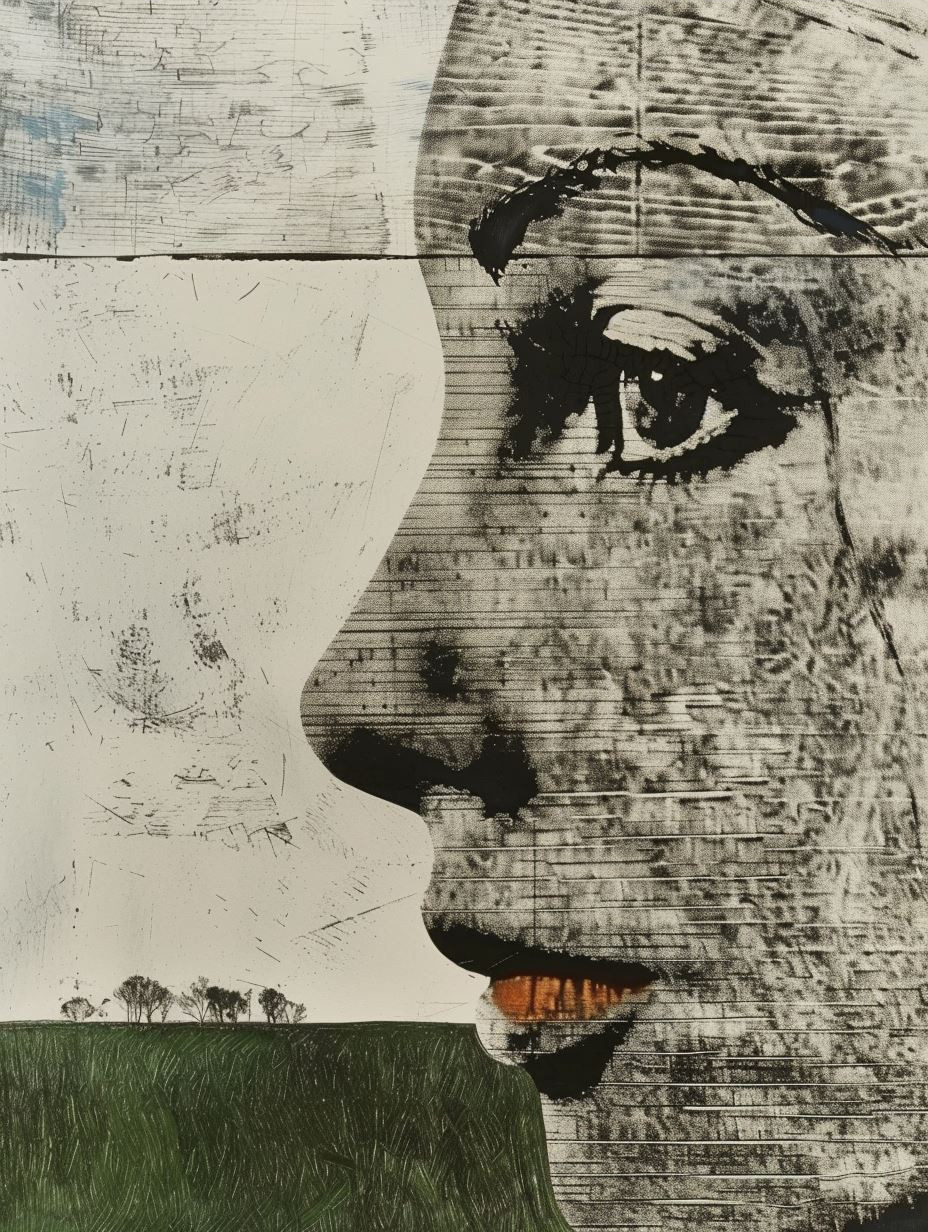 Fragmented Soul in Ink