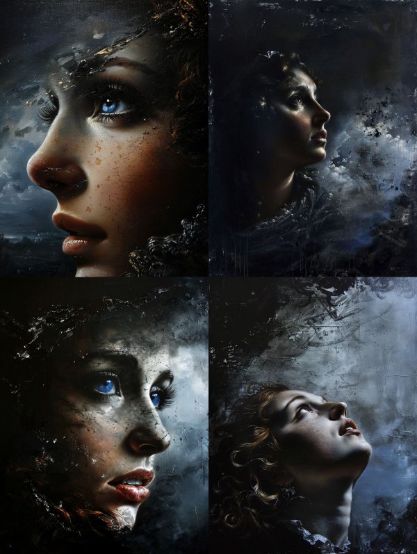 Fractured Ethereal Gaze