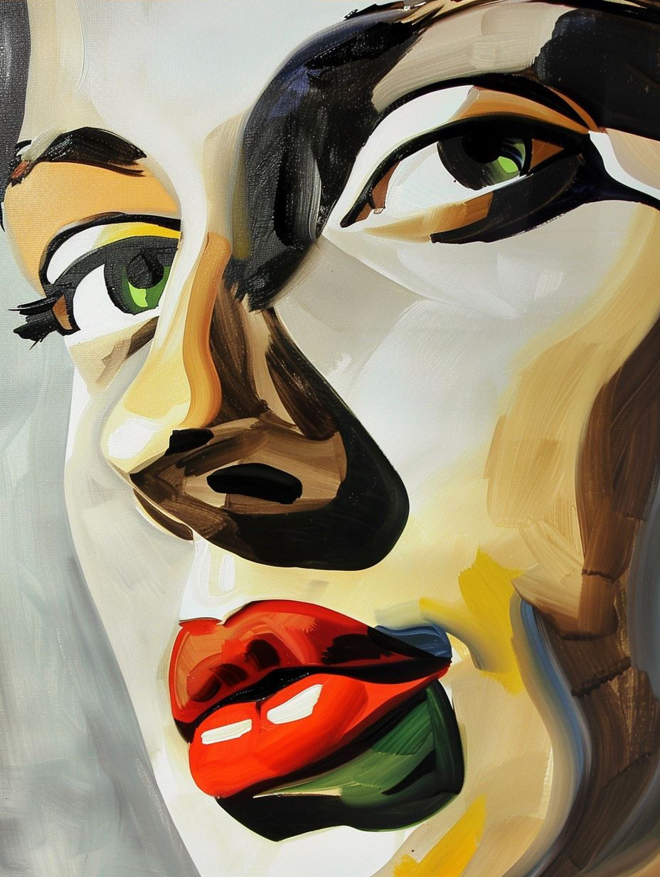 Golden Hour Impressionist Portrait