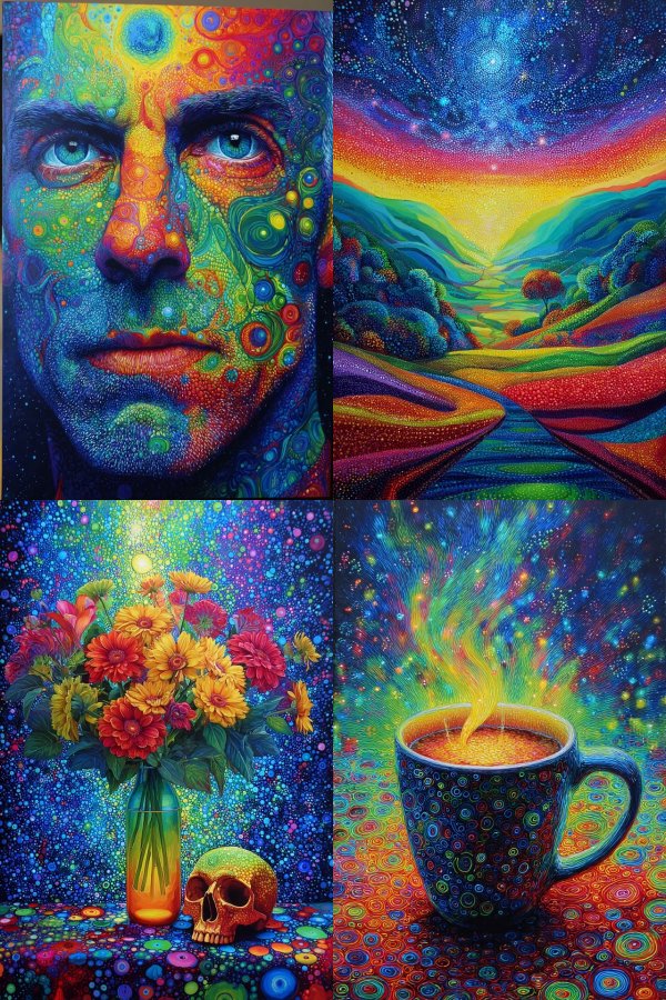 Prismatic Soul Portrait