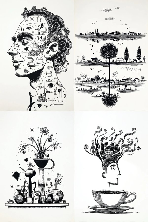 Ink Mind Labyrinth