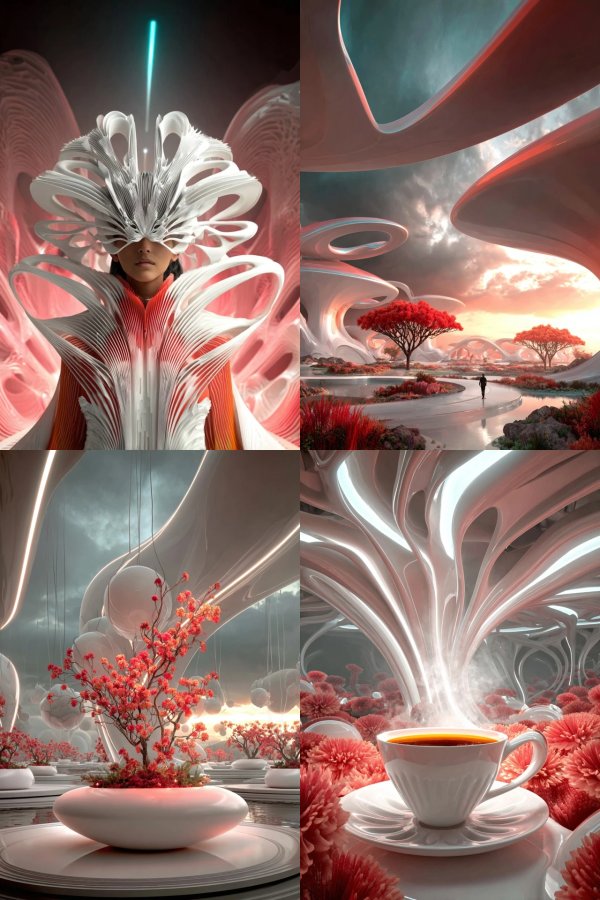 Ethereal Organic Architecture