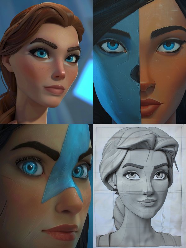 Azure Gaze Animation