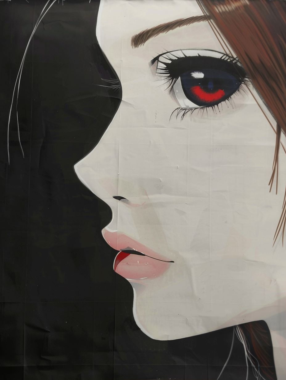 Crimson Gaze Anime - Image 1