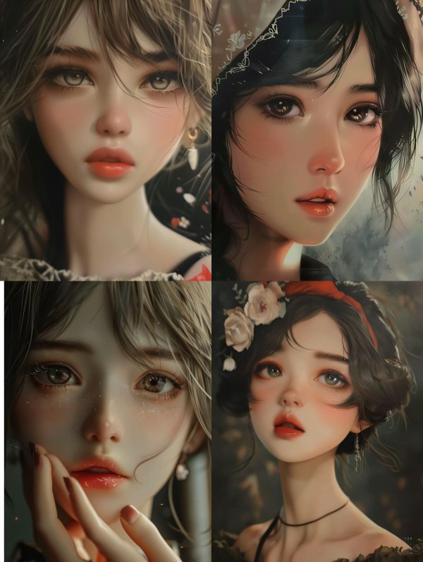 Ethereal Porcelain Dream