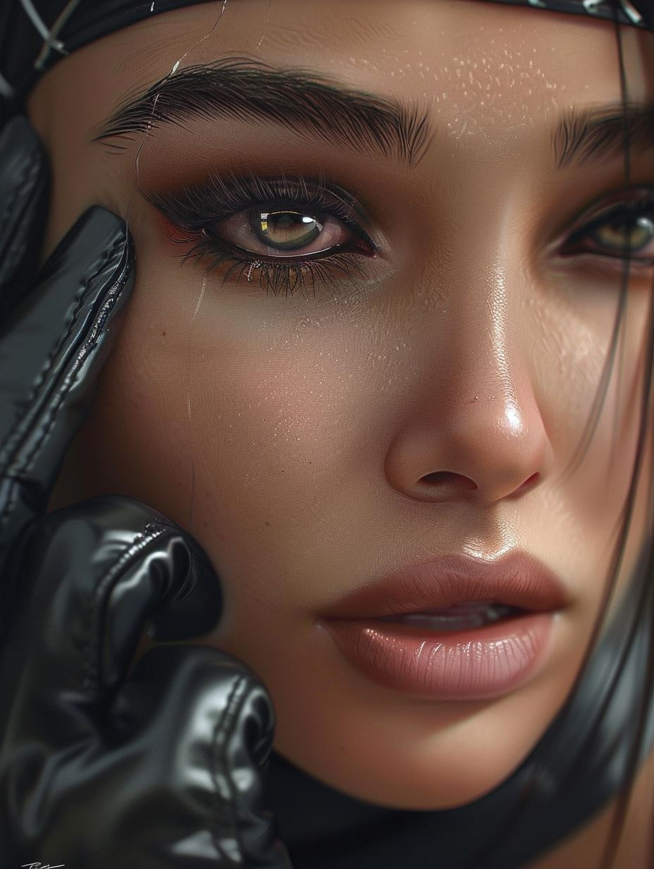 Dewy Gaze