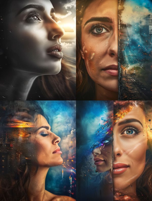 Golden Hour Ethereal Portrait