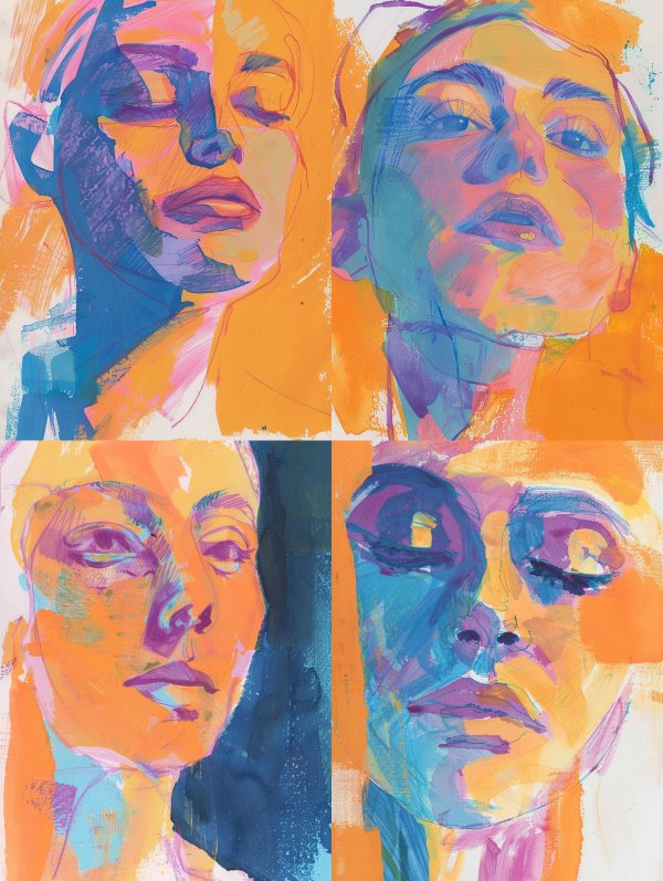 Neon Soul Portraits