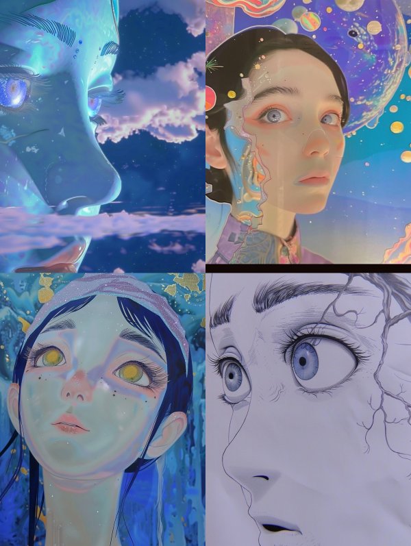 Celestial Ethereal Dreamscape Portrait